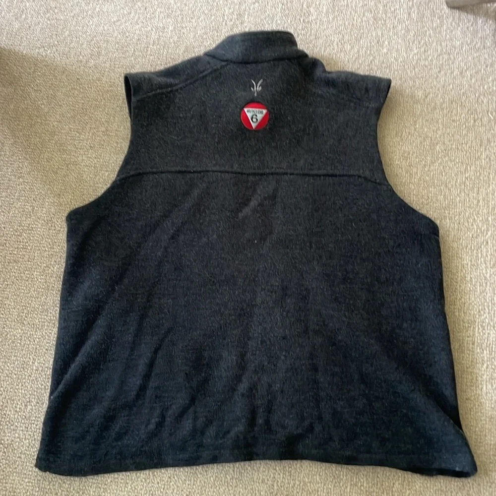 Men’s Ibex Wool Vest - Charcoal XXL - well worn - Picture 5 of 7